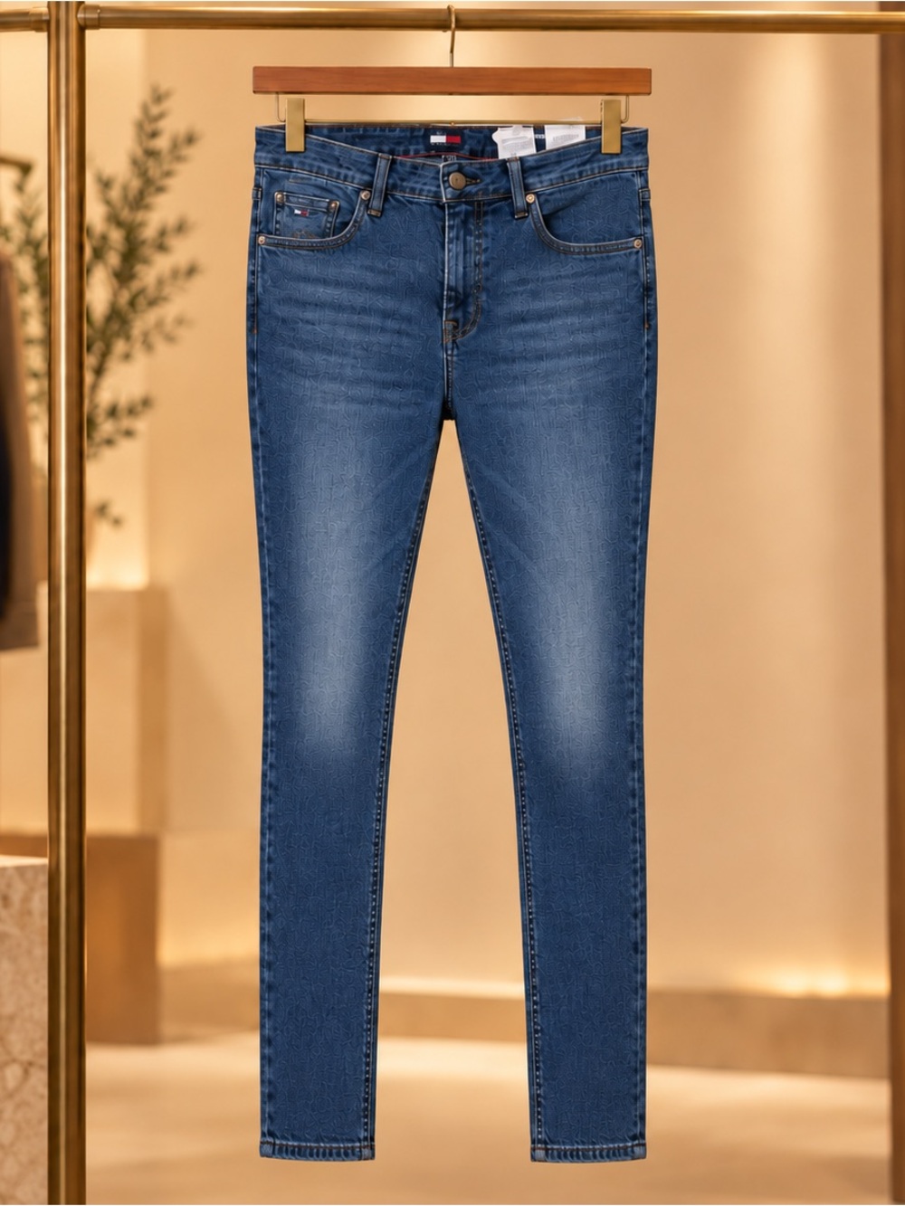 Tommy Hilfiger men Dark Blue Skinny Jeans